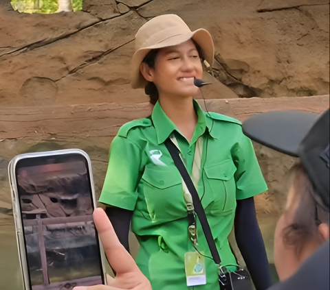 Punya Paras Mirip, Klaudia Krish Petugas Kebun Binatang Solo Ini Akhirnya Dinotice Pevita Pearce