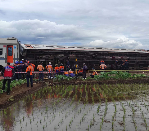 Segini Santunan dari Pemerintah untuk Korban Meninggal Kecelakaan KA di Cicalengka