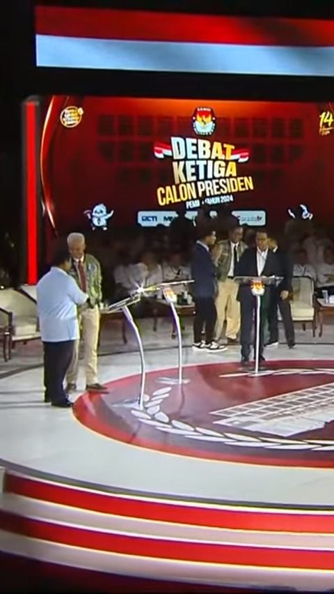 Prabowo Vs Anies di Debat, Tak Salam hingga Pose Tolak Pinggang