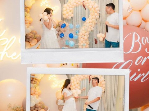 Momen Bahagia Pamela Bowie Gelar Gender Reveal, ini Jenis Kelamin Calon Anak Pertamanya