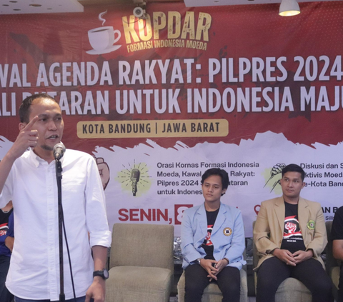 FOTO: Kopi Darat Formasi Indonesia Moeda, Mahasiswa di Jabar Konsolidasi Gerakan Nasional Generasi Muda untuk Pilpres 2024 Sekali Putaran