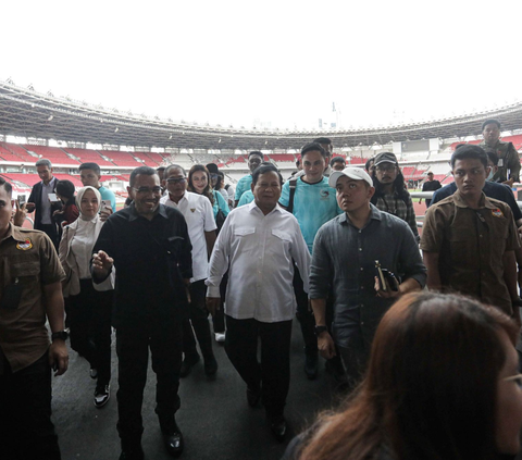 FOTO: Momen Prabowo Subianto Didampingi Erick Thohir Teken Kerjasama dengan Akademi Sepakbola untuk Melahirkan Atlet Muda Lokal Berprestasi