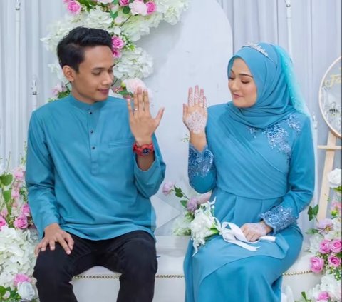 Viral Momen Haru Pengantin Pria Seorang Diri di Pelaminan, Curi Perhatian Warganet