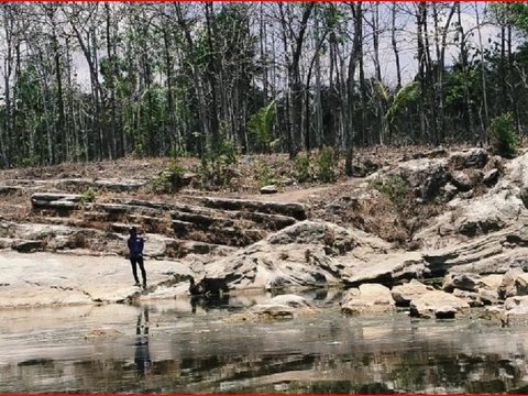 Melihat Keunikan Geosite Kali Ngalang di Gunungkidul, Bekas Pantai Purba yang Tersembunyi di Bawah Jembatan