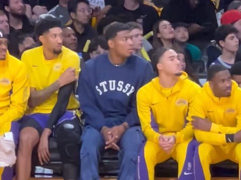 Nonton Basket dengan Fasilitas VVIP, ini 10 Potret Keseruan Sandra Dewi dan Keluarga saat Diundang Nonton NBA di Amerika