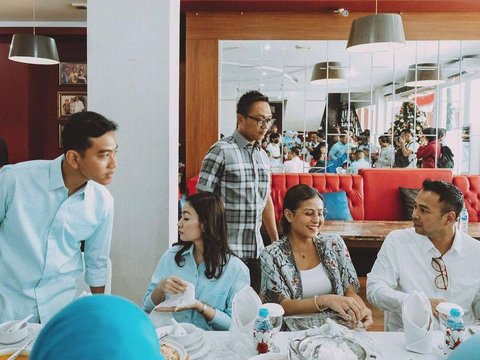 Potret Awkarin Dampingi Gibran Kampanye di Ambon, Diajak Makan Satu Meja