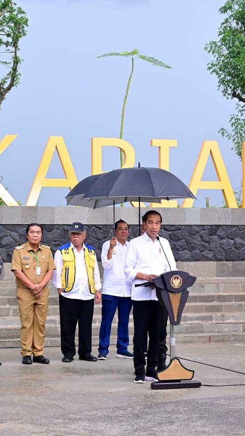 Jokowi Inaugurates Rp2.2 Trillion 'Giant' Dam in Banten