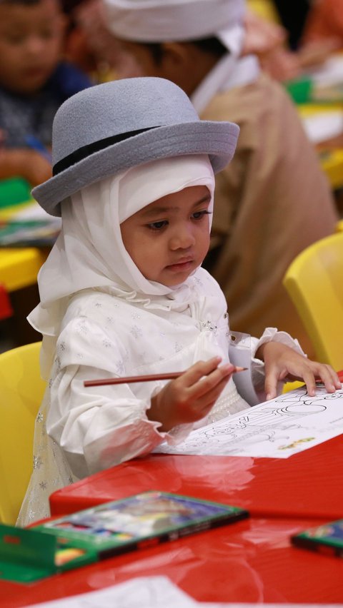 Coloring Competition Invites Little Ones to Explore Creativity at Dream Day Ramadan Fest 2024.