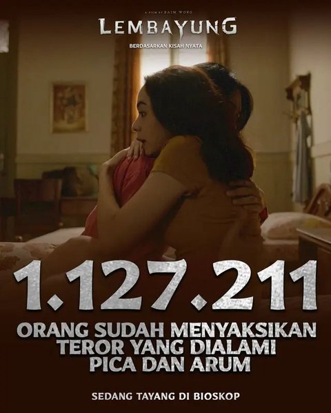 Debut Baim Wong sebagai sutradara lewat film Lembayung berbuah manis. Film yang dibintangi Arya Saloka ini raih 1 juta penonton pada 29 September 2024. (Foto: Dok. Instagram @baimwong)