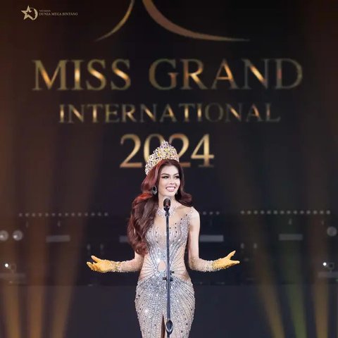 Nova Liana ke Miss Grand International 2024 (Dok. Yayasan Dunia Mega Bintang)