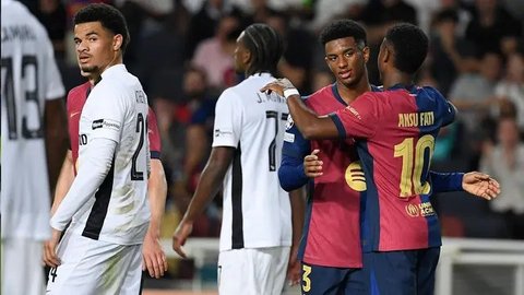 FOTO: Tanpa Ampun! Barcelona Gilas Young Boys Lima Gol Tanpa Balas di Liga Champions