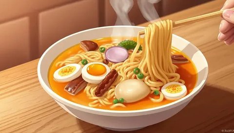 Siapa yang bisa menolak kelezatan mie instan? Namun, kamu harus tahu bahwa ada bahaya tersembunyi di balik mi instan jika dimakan setiap hari. Penting untuk mulai membatasi konsumsinya! (Ilus