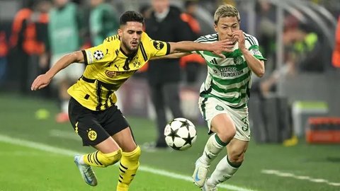 FOTO: Pesta 7 Gol ke Gawang Celtic, Borussia Dortmund Cetak Kemenangan Terbesarnya di Liga Champions