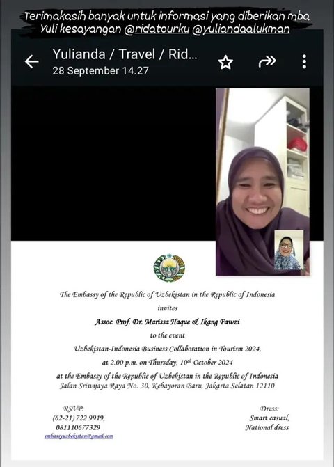 Potret Marissa Haque terbaru. (Liputan6.com/IG/marissahaque)