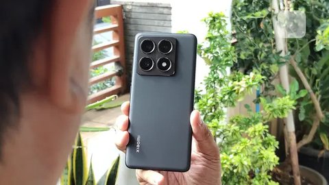 Penampakan Xiaomi 14T Pro yang siap meluncur di Indonesia. (Liputan6.com/Agustinus M. Damar)
