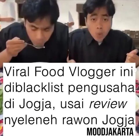 Food Vlogger Kena Blacklist Usai Ulasannya yang Dianggap Menghina Warung Rawon, Berujung Permintaan Maaf. foto: Instageam @mood.jakarta
