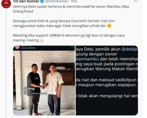 Food Vlogger Kena Blacklist Usai Ulasannya yang Dianggap Menghina Warung Rawon, Berujung Permintaan Maaf. foto: Instageam @mood.jakarta