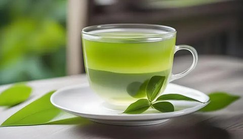 Ilustrasi teh hijau | copyright pixabay.com/mirkostoedter