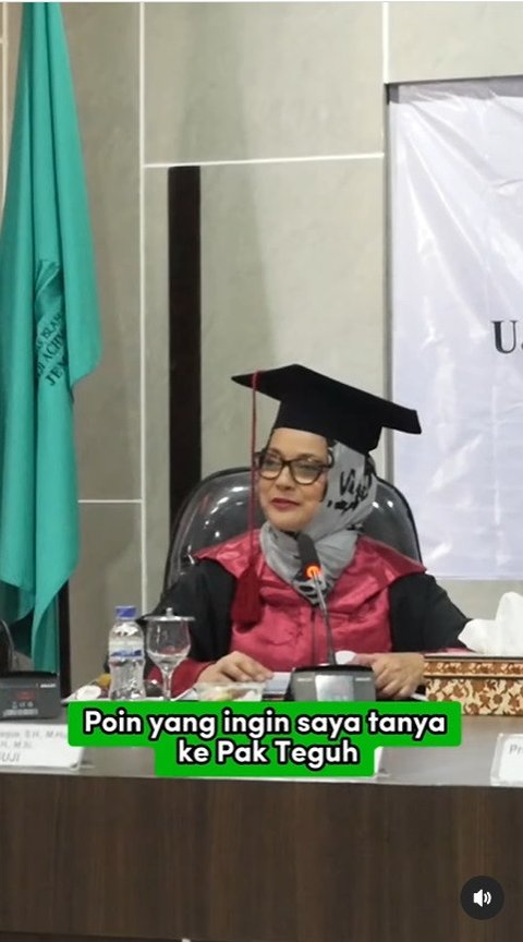 8 Momen Berharga Marissa Haque Saat Berperan Sebagai Dosen dan Penguji Doktor, yang Juga Sempat Menyinggung Tentang Konsep Mati Syahid