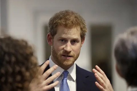 Pangeran Harry. (Ethan Cairns/The Canadian Press via AP)