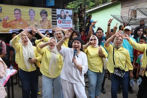 Calon Bupati Musi Banyuasin Lucianty yang menjanjikan 100 persen gajinya akan dihibahkan untuk kemajuan 229 desa di Musi Banyuasin jika terpilih di Pilkada Musi Banyuasin 2024 (Dok. Tim Hu