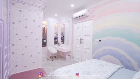 10 Foto Kamar Thalia dan Thania, Anak Ruben dan Sarwendah, Sesuai dengan Keinginan Anak-anak Mereka