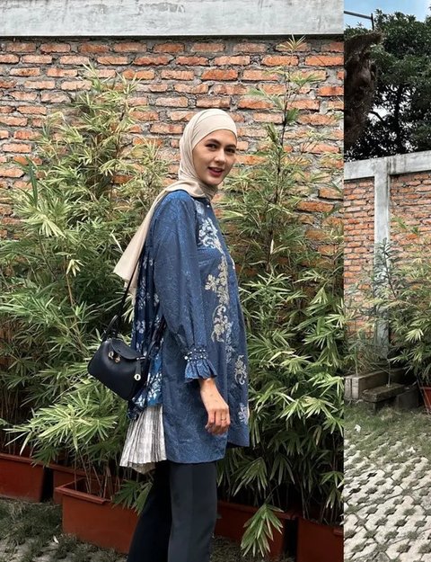 Potret Paula Verhoeven Mulai Konsisten Berhijab (Sumber: Instagram/paula_verhoeven)