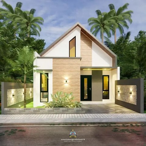 ilustrasi desain rumah 4 lantai by griyadesainrumah.com