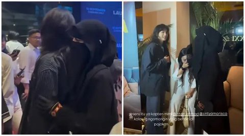 Potret Kedekatan Umi Pipik dan Sintya Marisca. (Sumber: Instagram/sintya_abidzar_abisin)