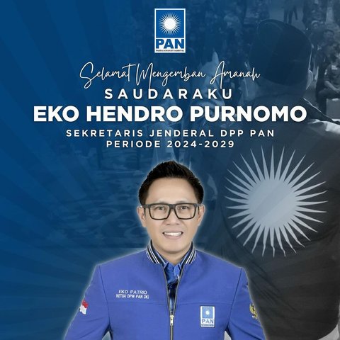 Eko Patrio jadi Sekjen PAN