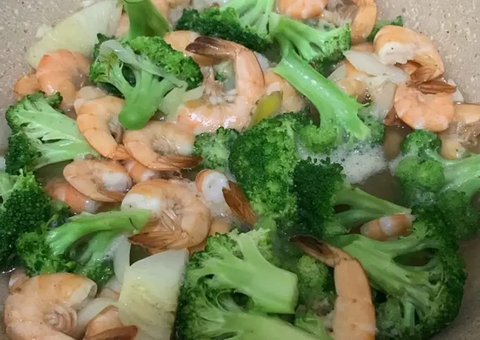 Cah Udang Brokoli