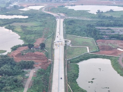 FOTO: Penampakan Tol Serpong-Balaraja Seksi 1B Resmi Beroperasi Fungsional, Tarif Masih Gratis