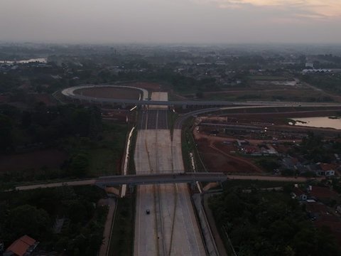 FOTO: Penampakan Tol Serpong-Balaraja Seksi 1B Resmi Beroperasi Fungsional, Tarif Masih Gratis