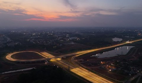 <b>FOTO: Penampakan Tol Serpong-Balaraja Seksi 1B Resmi Beroperasi Fungsional, Tarif Masih Gratis</b><br>