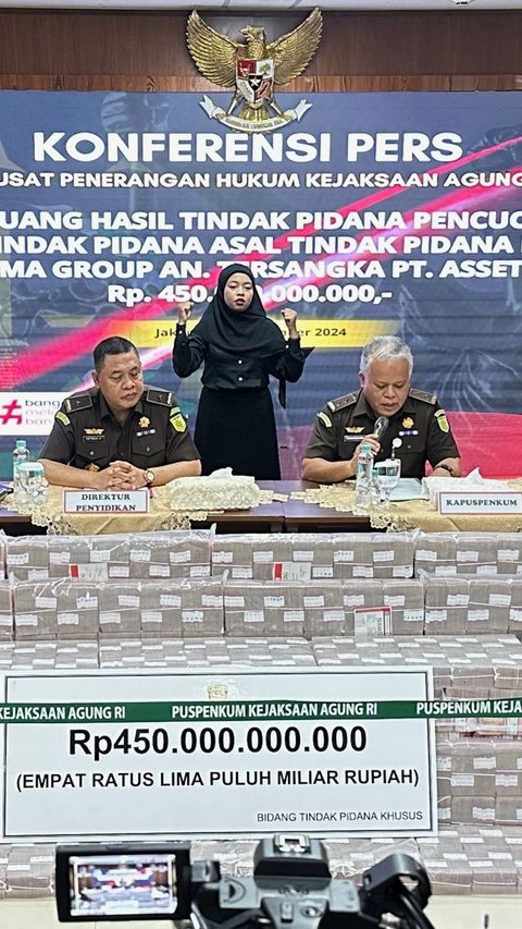 Usai Ungkap Uang Sitaan Rp450 Miliar, JAM-Pidsus Kejagung Periksa Seorang Saksi dari PT Asset Pasific