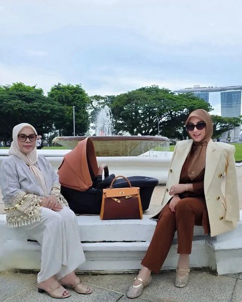FOTO: Mewahnya Koleksi Tas Hermes Syahrini Saat Mengasuh Baby R, Total Harganya Hampir Rp1 Miliar