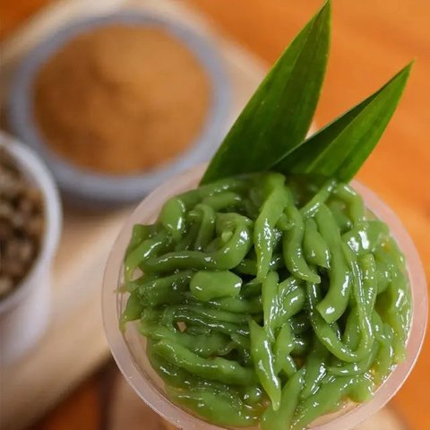 Dawet Ayu Banjarnegara. (dok. Instagram @bakul.esdawet/https://www.instagram.com/p/CNEjNngFudn/)