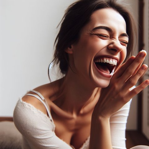 Ilustrasi Tertawa Keras