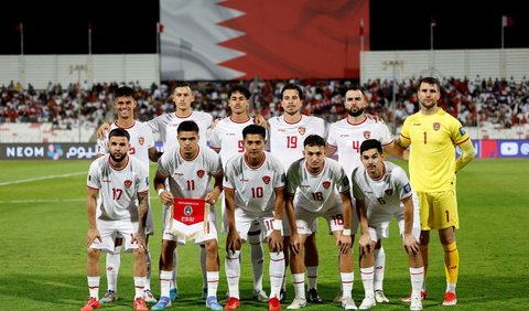 FOTO: Momen Timnas Indonesia Gagal Menang Lawan Bahrain, Diwarnai Keputusan Kontroversial Wasit