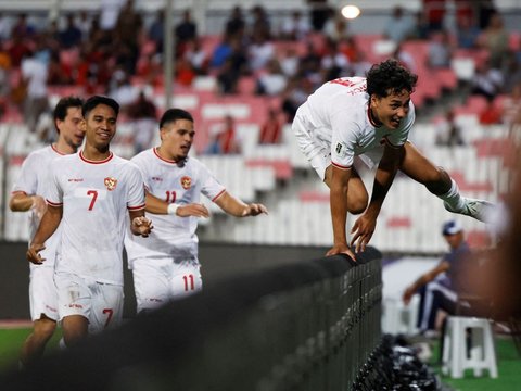 FOTO: Momen Timnas Indonesia Gagal Menang Lawan Bahrain, Diwarnai Keputusan Kontroversial Wasit