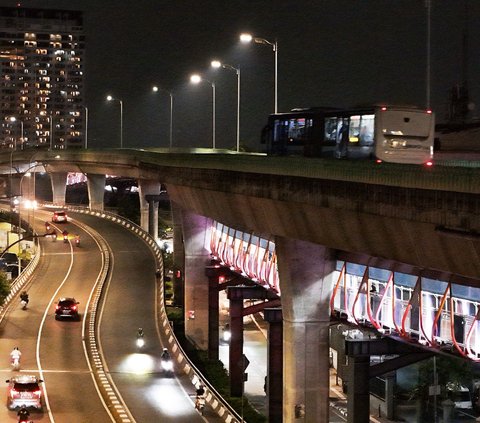 FOTO: Penampakan 'Jalur Langit' Bebas Macet untuk TransJakarta Koridor 13