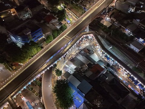 FOTO: Penampakan 'Jalur Langit' Bebas Macet untuk TransJakarta Koridor 13