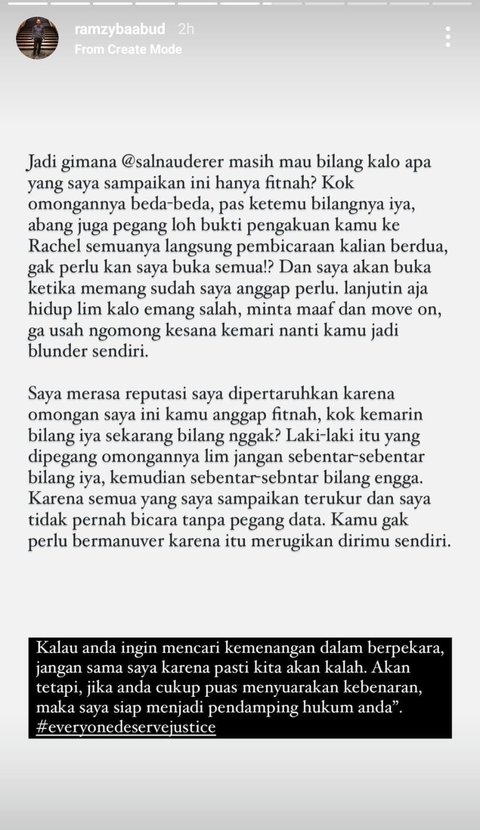 Salim Nauderer Bantah Isu Selingkuh dan Bakal Laporkan Penyebar Fitnah, Pengacara Jessica Felicia:&nbsp;Saya&nbsp;Tunggu!