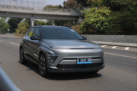 Hyundai Kona Electric yang sepenuhnya baru.