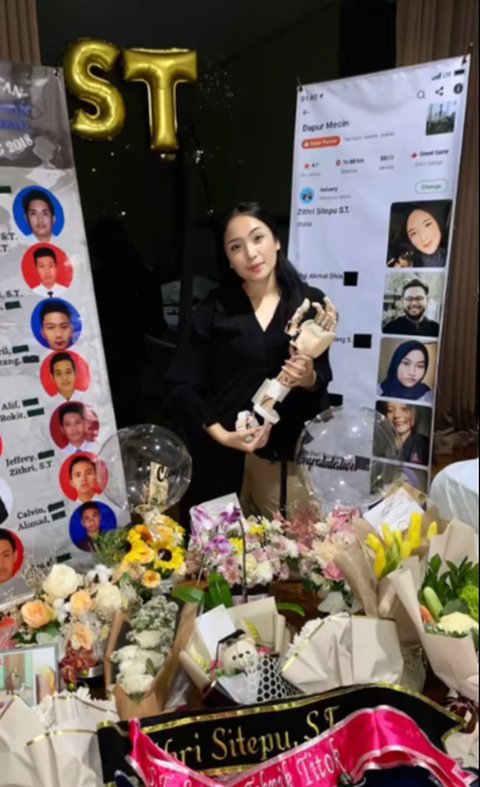 Dirayakan dengan Unik Tapi Mewah, Momen Wanita Lulus Sidang S2 di Italia Ini Jadi Sorotan
