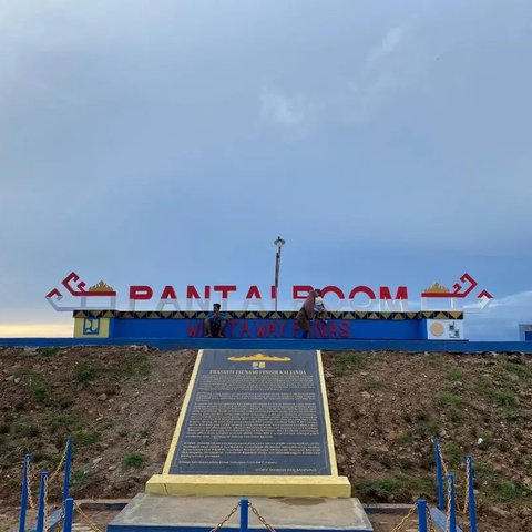 Terapi air panas di Pantai Boom Lampung Selatan