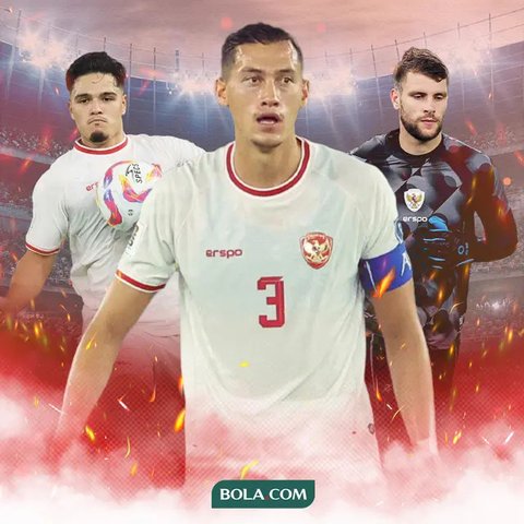 Kualifikasi Piala Dunia 2026 - China Vs Timnas Indonesia - Duel Kapten: Dalei Wang Vs Jay Idzes (Bola.com/Adreanus Titus)