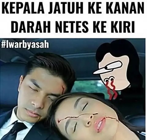 Potret Adegan Pingsan di Sinetron Ini Kocak. (Sumber: Instagram/onecak)