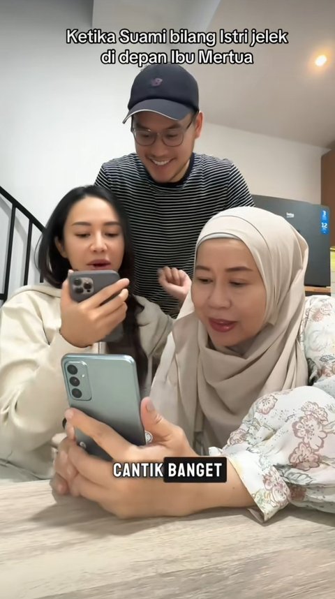 Berawal dari konten di akun TikTok @Merdioctav. Terlihat Dewi Yull, Rama, dan Merdianti tengah kumpul.