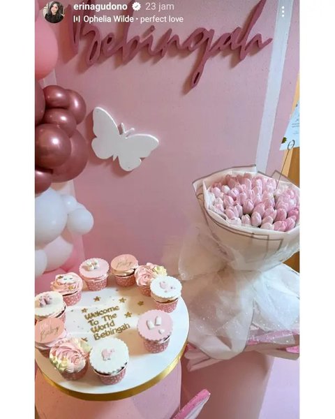Potret kamar Erina Gudono di rumah sakit. (sumber: Instagram/erinagudono)